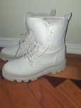 Botas brancas t:36 usada uma vez