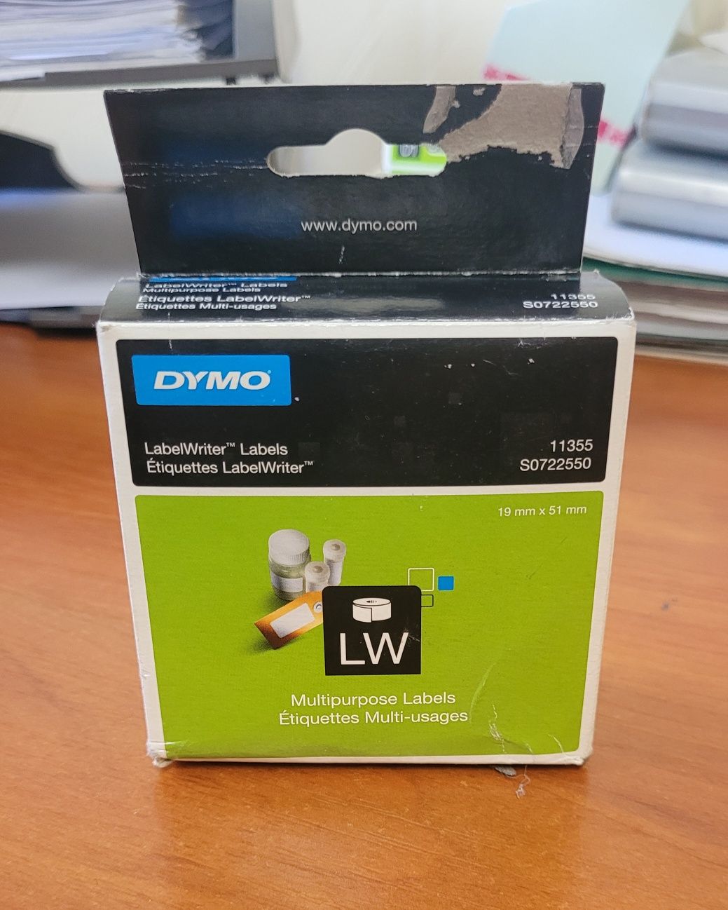 Dymo etykiety różnego przeznaczenia