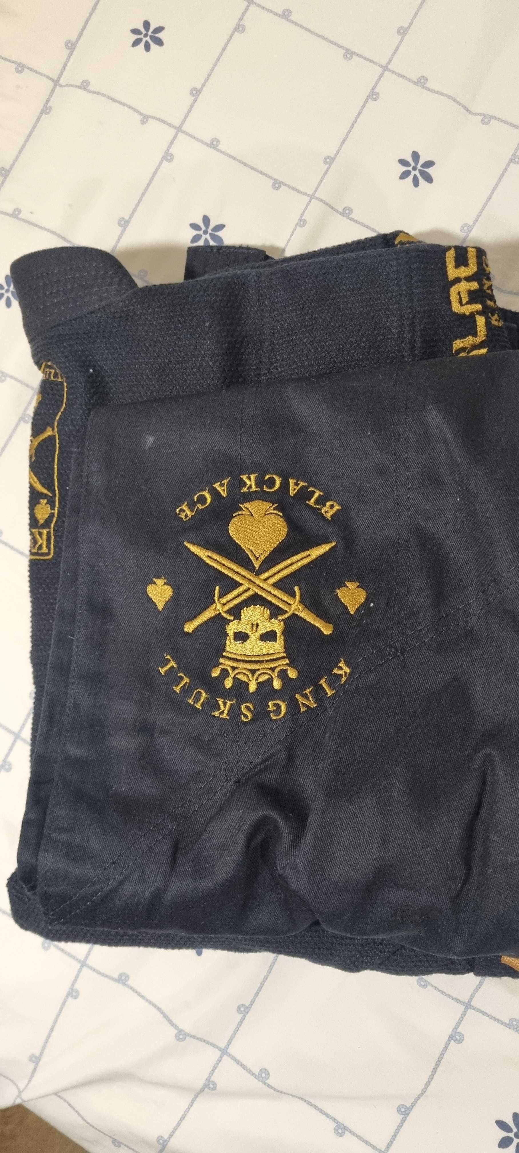 Kimono jiu-jitsu King skull