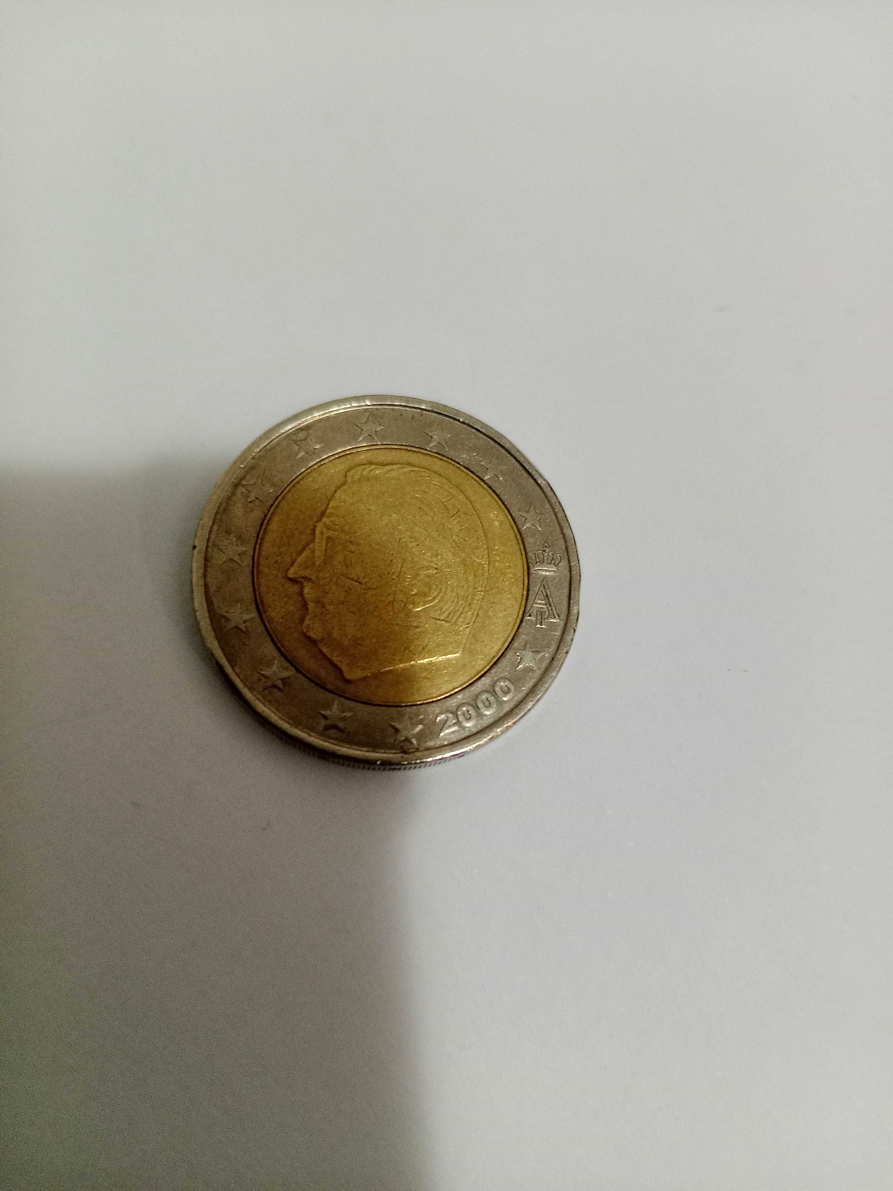 Moedas raras de 2 e 1 euro
