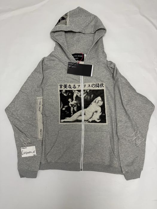 зип худи Enfants Riches deprimes grey Assemblage M L Vetements