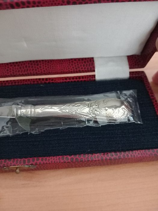 Colher de sobremesa em prata (NOVA)