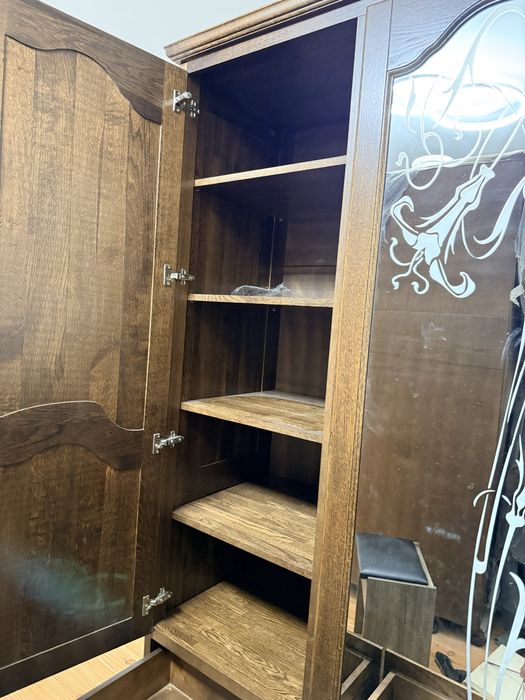 Шафа з натурального дерева дуб