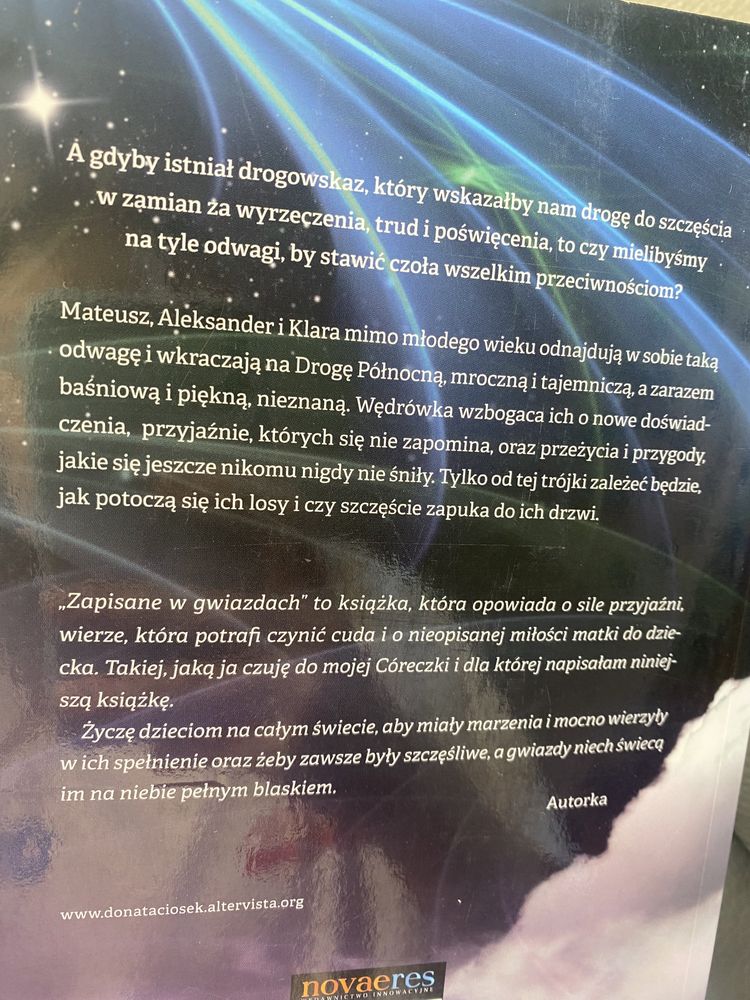 Zapisane w gwiazdach donata ciosek