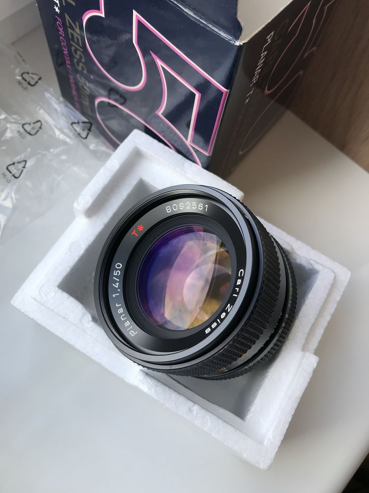 NOWY Carl Zeiss 1,4/50 Planar Contax/Yashica 50mm F1.4