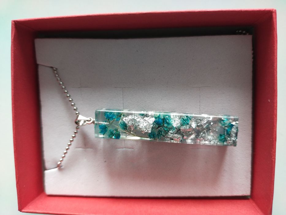 Wisiorki żywica epoksydowa