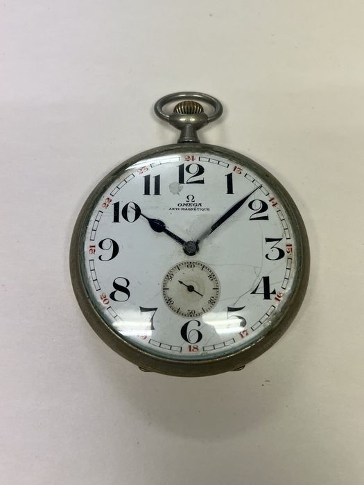Omega kieszonkowa – Anti-Magnetique – vintage
