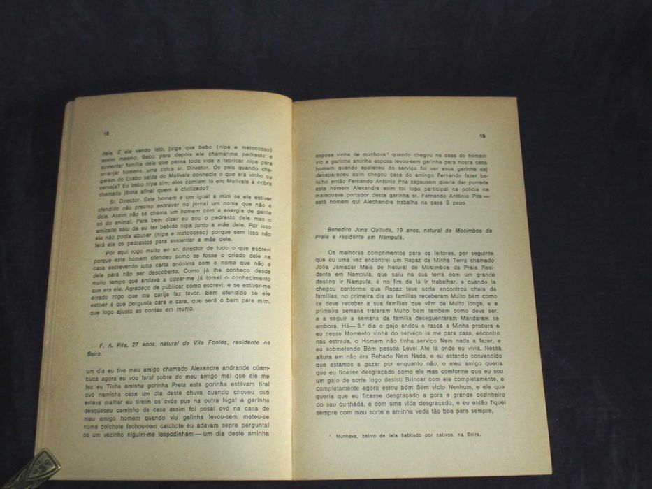 Livro Moçambique pelo seu Povo José Capela