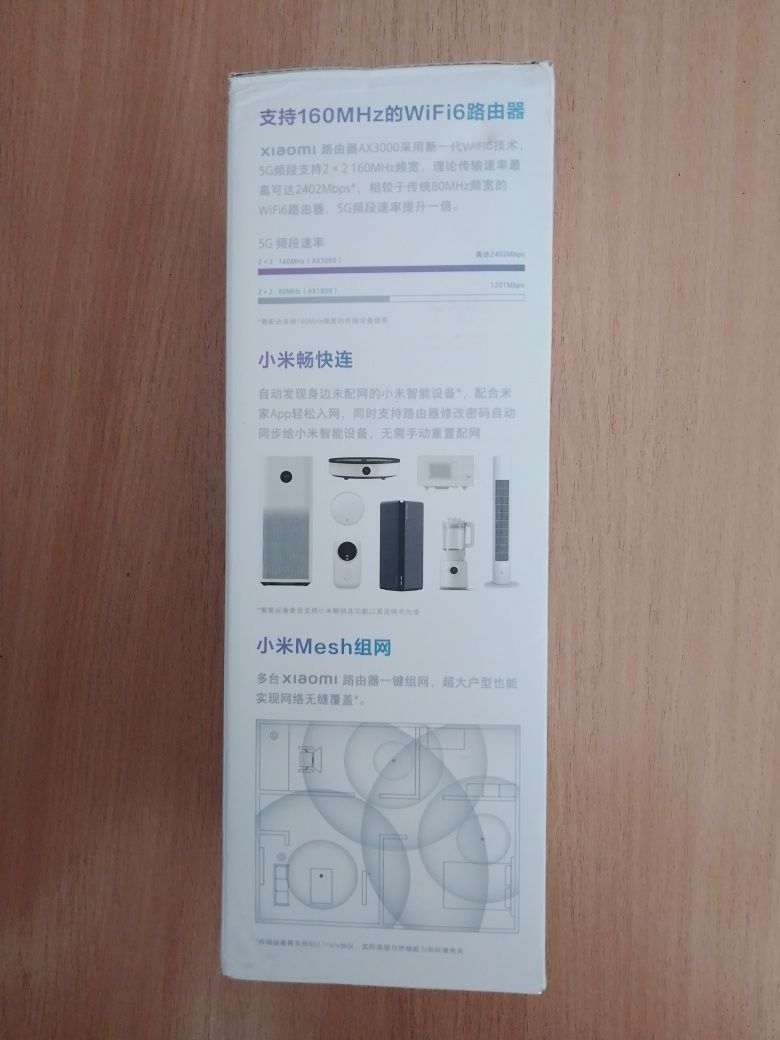 Новий роутер Xiaomi mesh ax3000 wifi 6