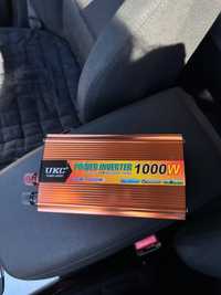 Автомобільний інвертор струму UKC 12 Вт 220 В 500W