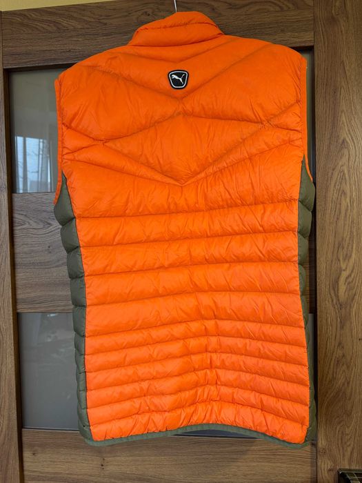 Bezrękawnik męski 90% puch 10% pierze packable Puma r S-nowy bez metki