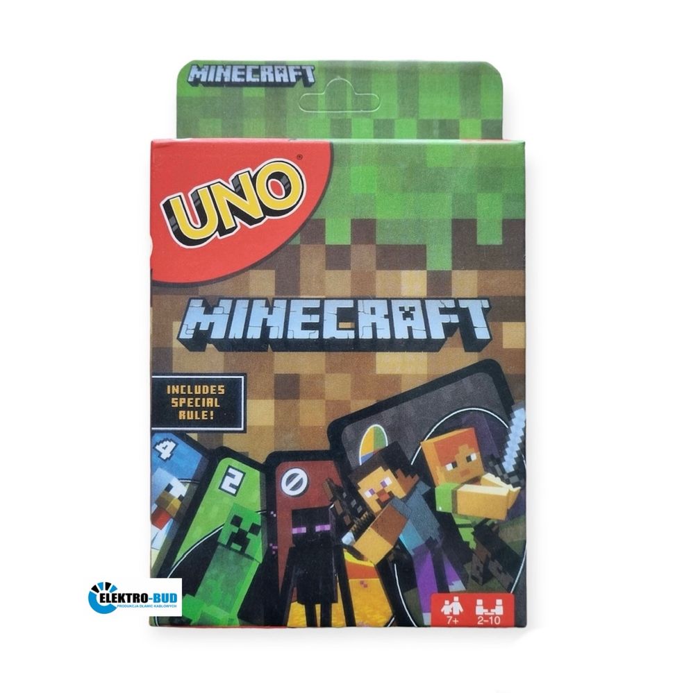 Nowa Gra Karciana w Karty Uno Minecraft UNO !!! Szybka Wysyłka !!!