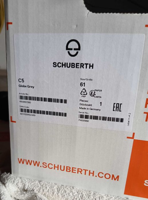Kask motocyklowy schubert C-5 XL