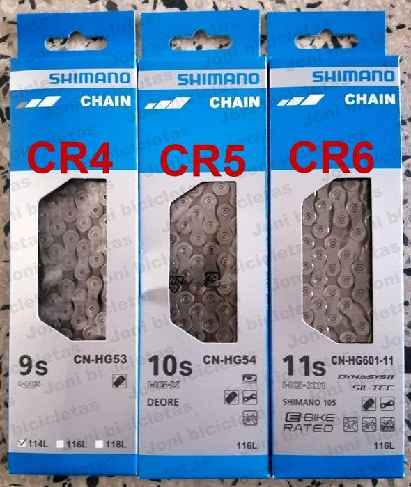 Mudanças SHIMANO de bicicleta