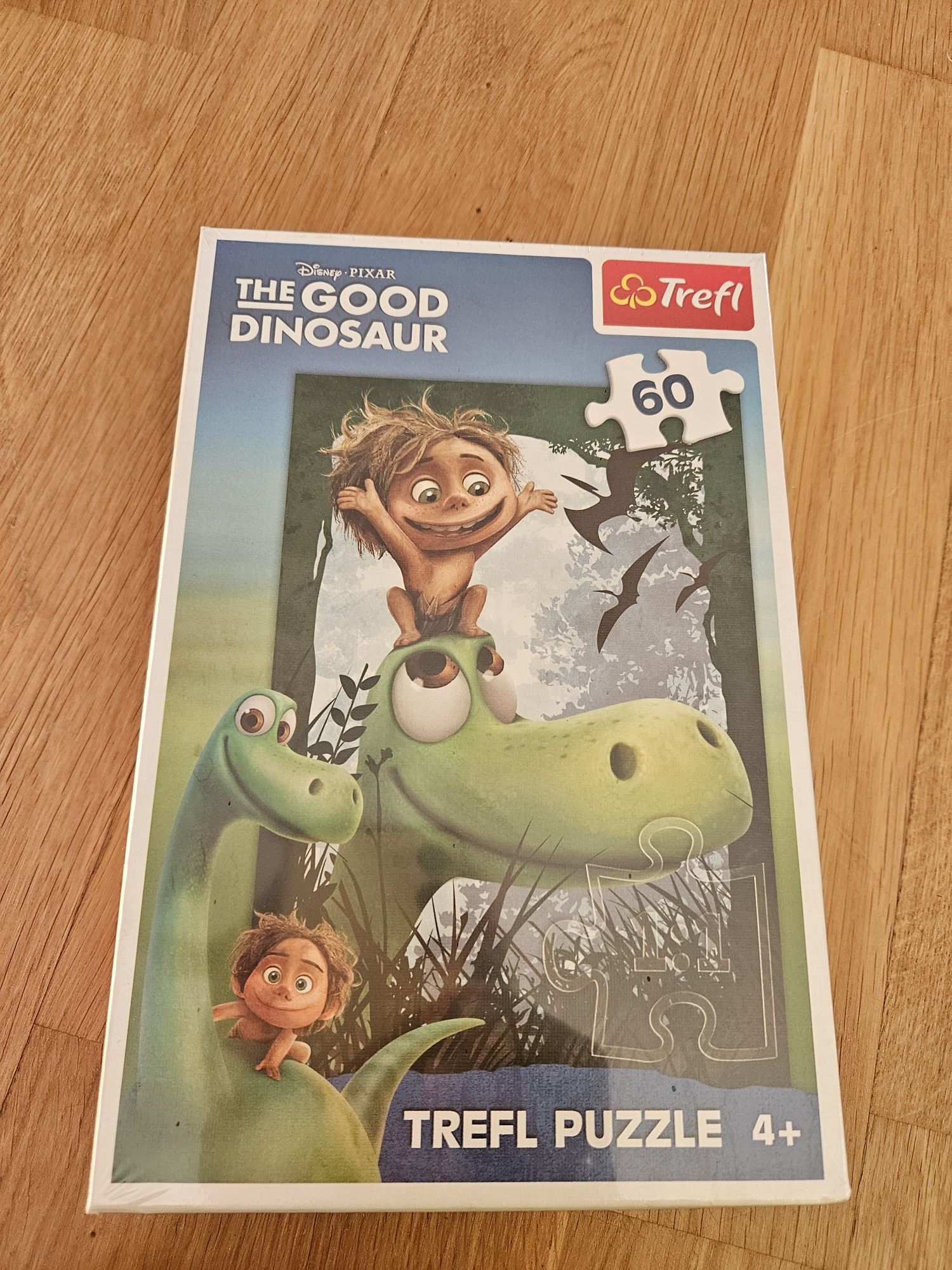 Nowe puzzle 4+. Scooby-Doo the good dinosaur