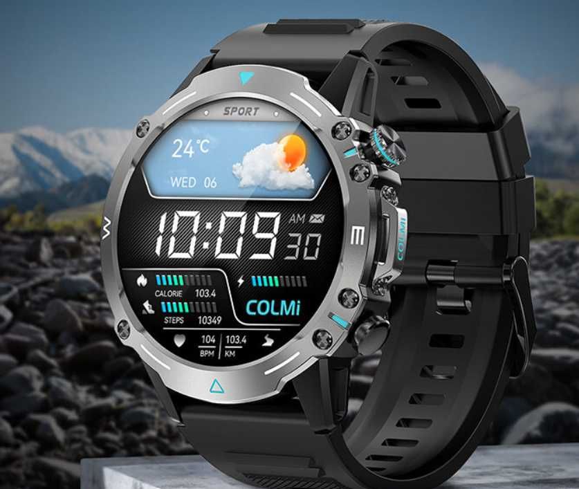 Smartwatch COLMI M42 Czarny , ekran 1,43 Amoled