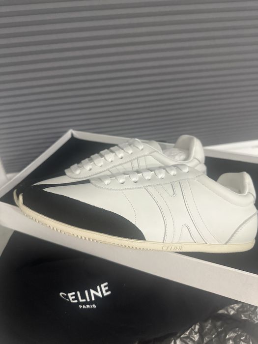 Кеди чорно білі шкіряні