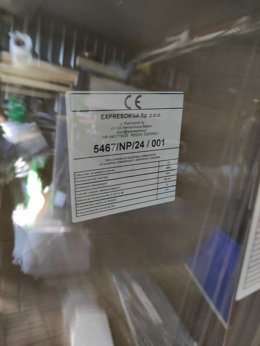 Nowe okna pcv antracyt / białe 140x88