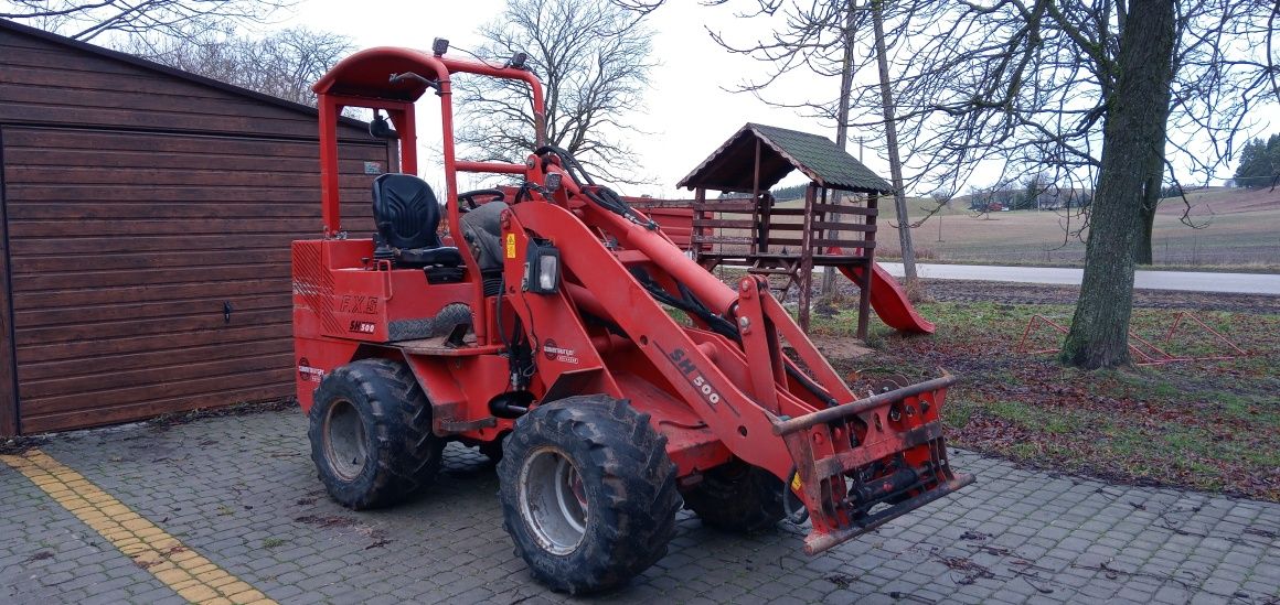 Weidemann 1240 XC / Saurerburger SH500 Mini Ładowarka