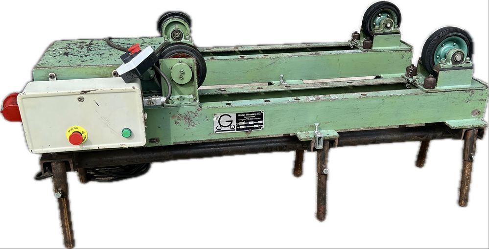 Obrotnik rolkowy spawalniczy do zbiorników 1500kg Gieseking FV23%