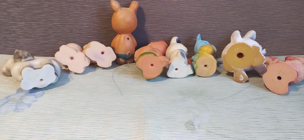 Гумові іграшки часів СРСР