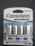 Akumulatorki 800mAh 1.2V AA 4 sztuki Camelion nowe