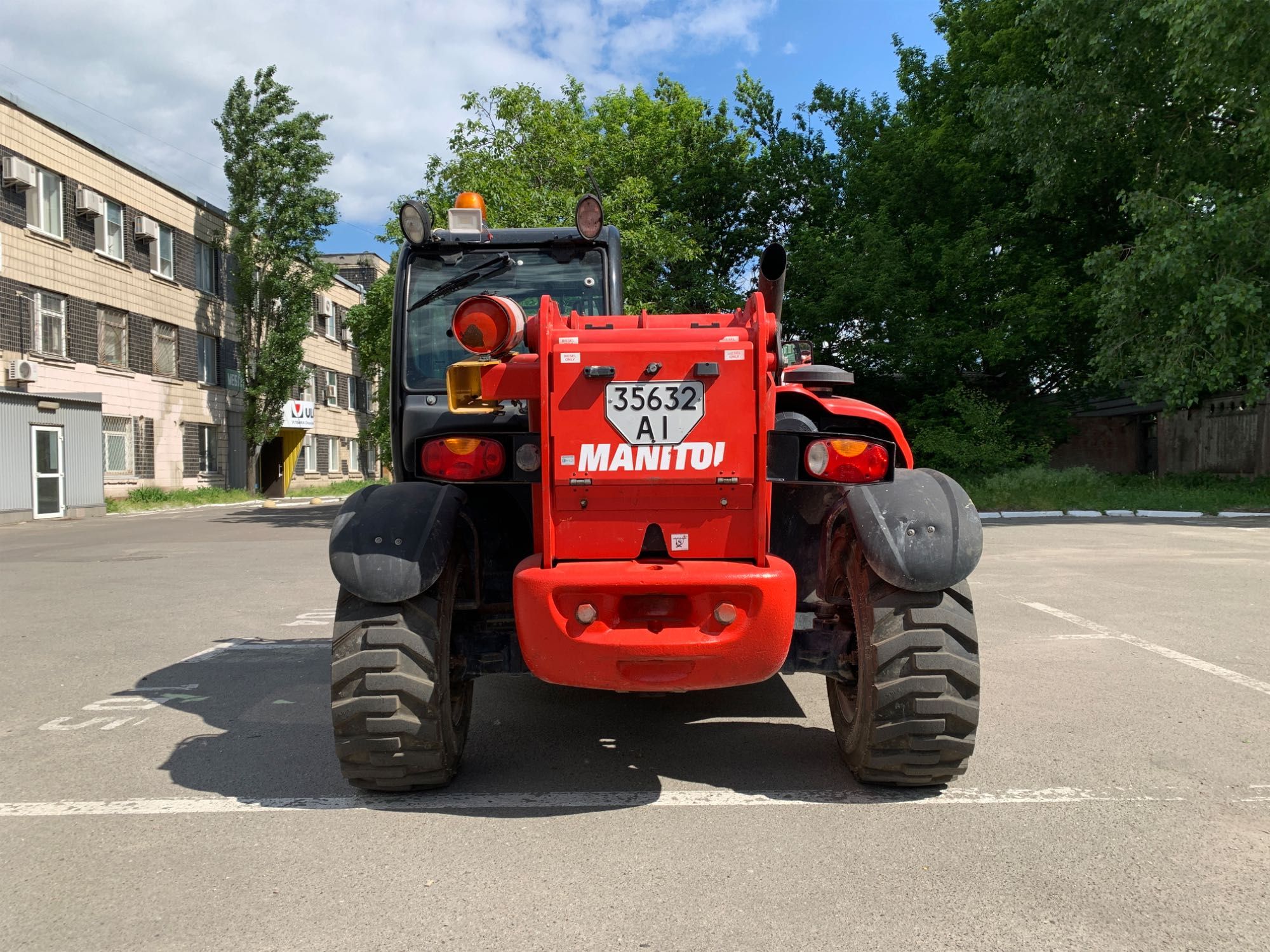 Телескопічний навантажувач MANITOU MT625 Телескопический погрузчик