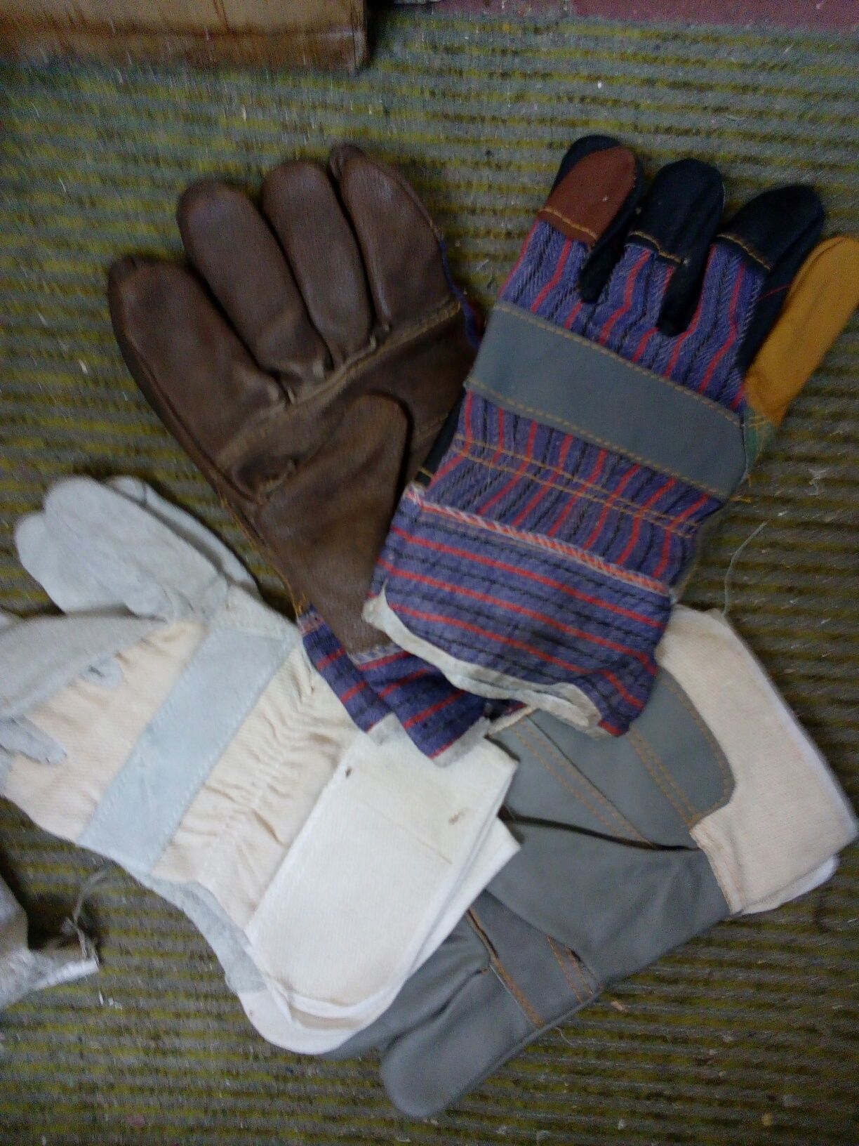 Рукавицы рабочие 8пар перчатки