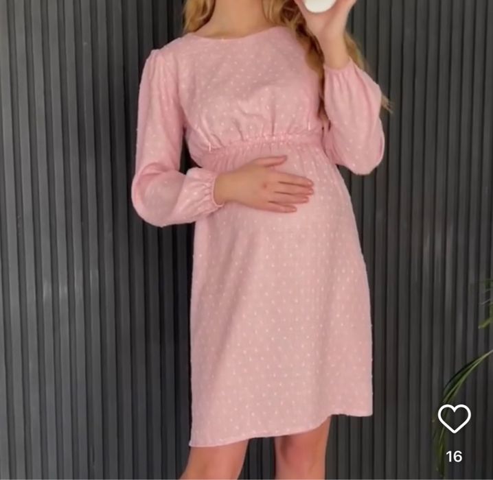 Сукня для вагітних та годуючих мамусь