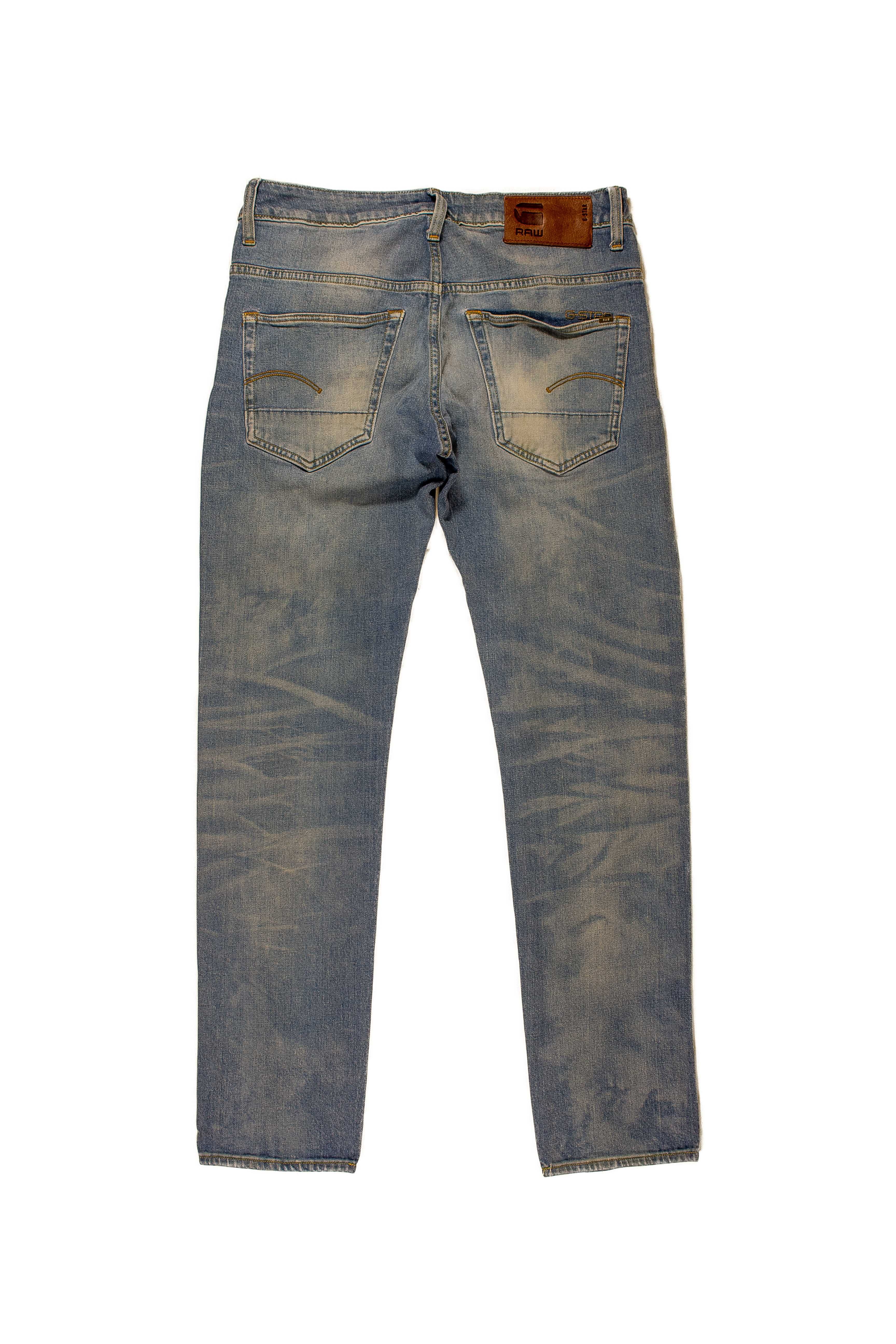 Jeansy spodnie męskie jasne niebieskie G-Star RAW W29 L32 slim