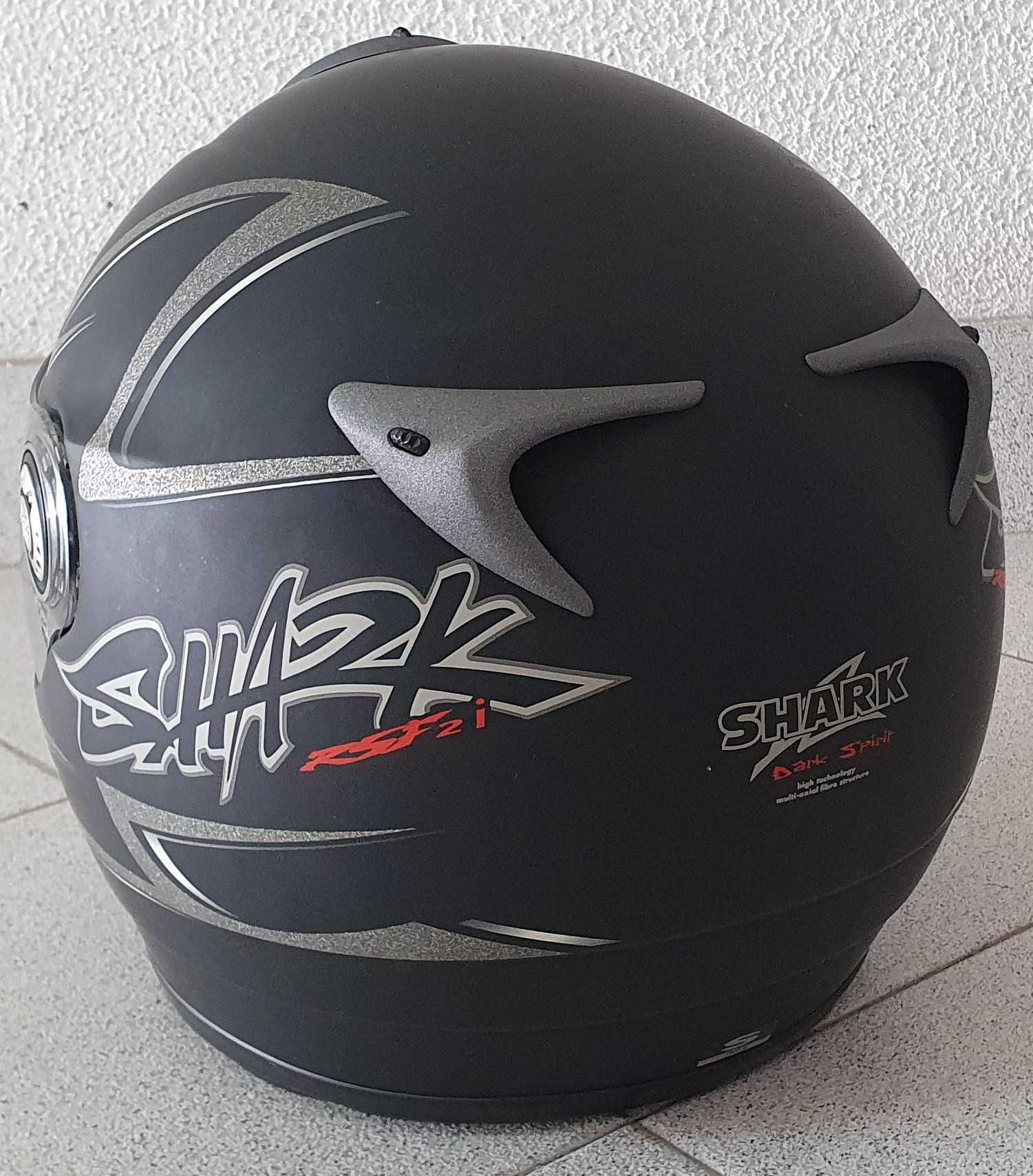 Capacete Shark Dark Spirit - Tamanho S