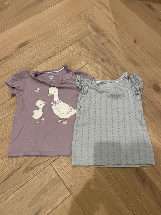 Zestaw 2 koszulek C&A 92