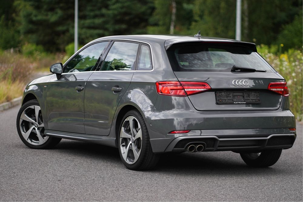 Audi A3 8V Lift S-Line 2.0 Tdi S-tronic Nano Grau