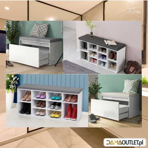 REGAŁ 2 szt. półki różne konfiguracje do domu garażu  DaMaOutlet.pl