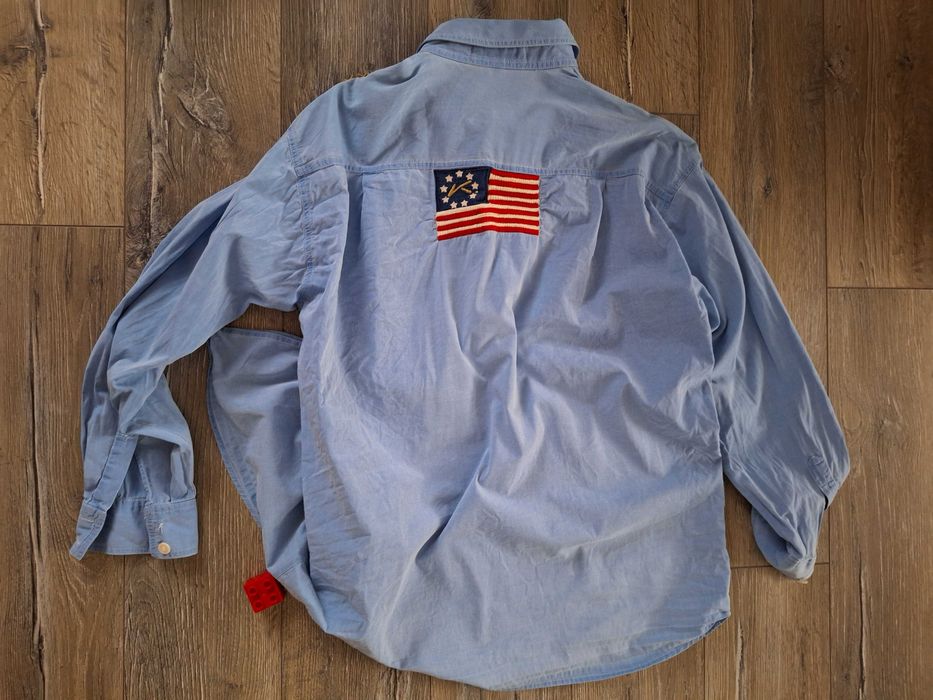 Koszula damska- a'la jeansowa- z naszywkami- Theresa Koenig