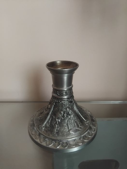 Подсвечник олово латунь Германия