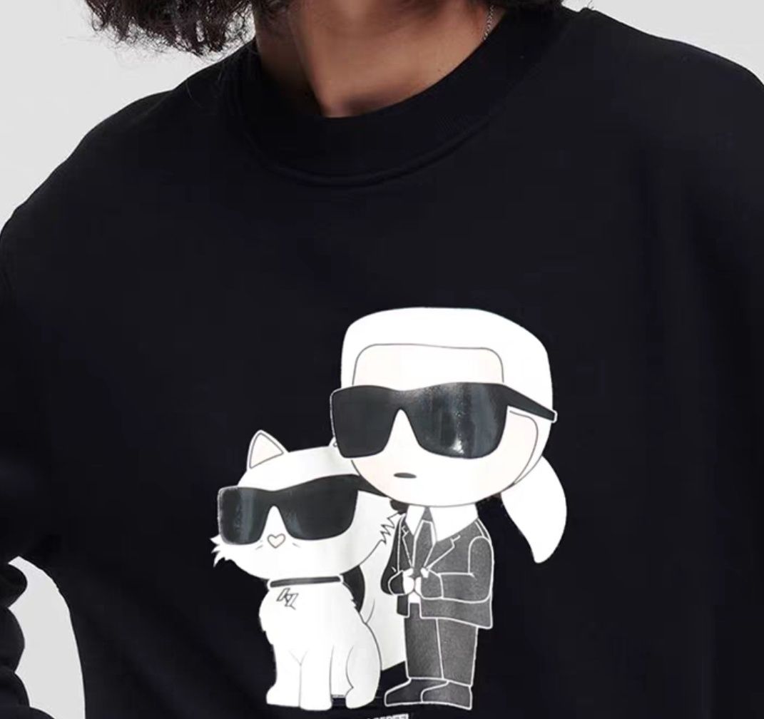 Свитшот кофта Karl Lagerfeld в размере XS, S, M, L оригинал