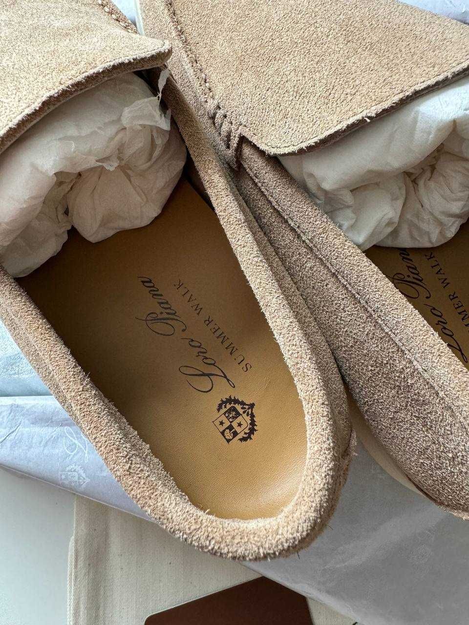Лофери Loro Piana summer walk мокасини 26 см 40 розмір