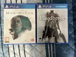 Pack Jogos PS4 - Man of Medan e Bloodborne