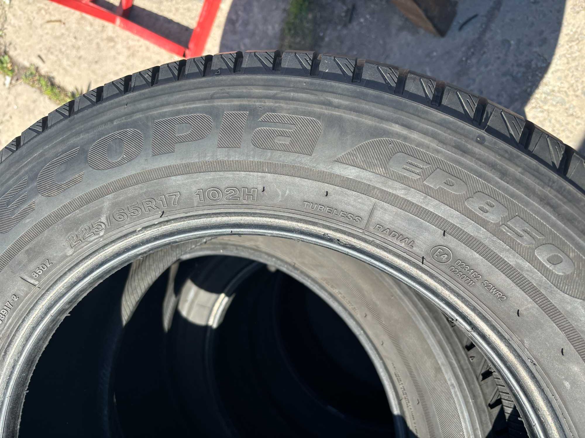 225-65-R17 BRIDGESTONE ECOPIA комплект 4штуки летней резины GERMANY