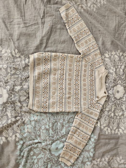 Sweterek świąteczny H&M 92