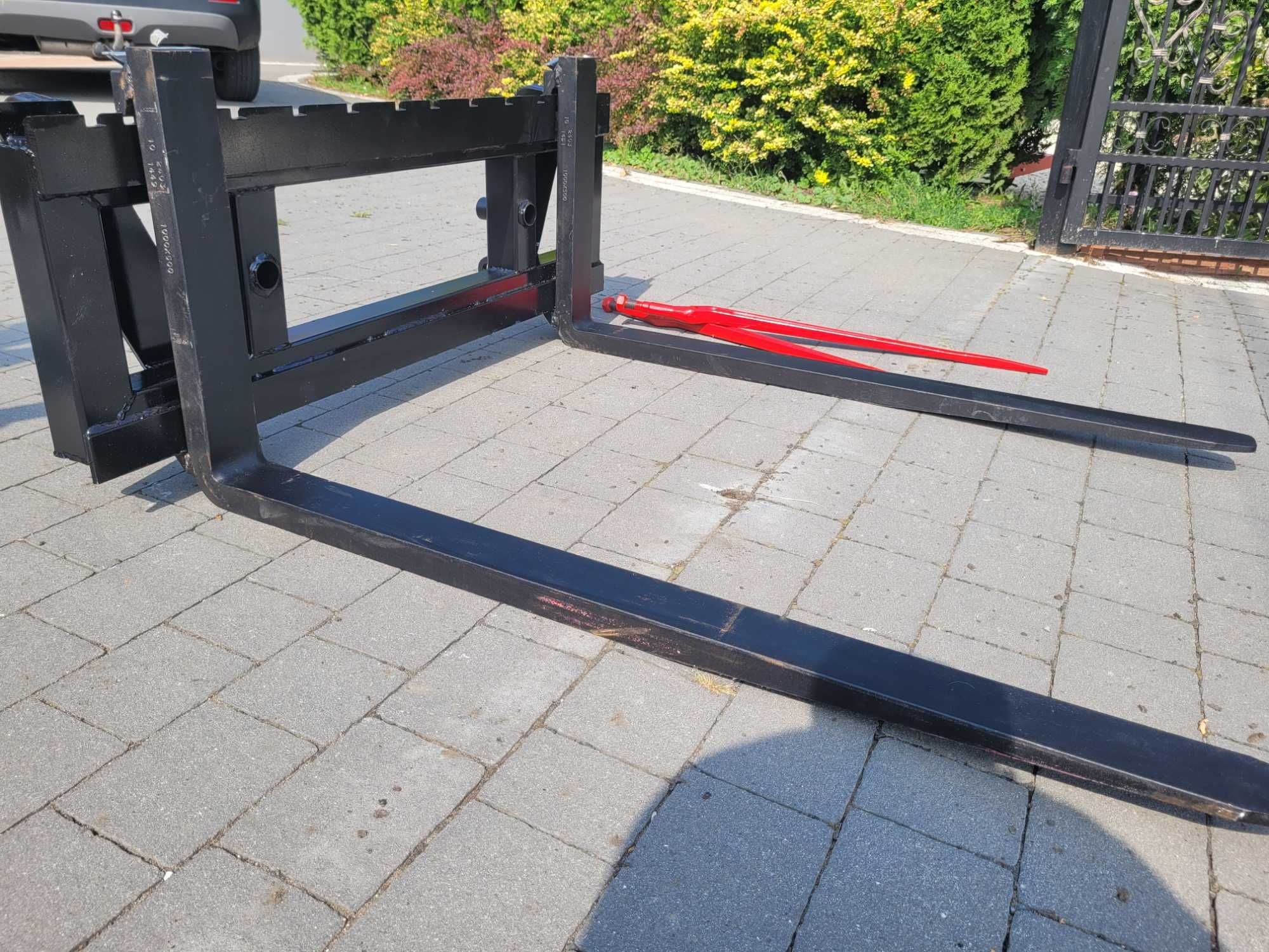 Widły do palet 120cm do ładowacza czołowego ciągnika Paleciak Widlak