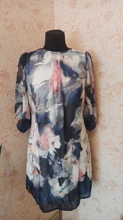 Шифонове плаття нове  розмір 46