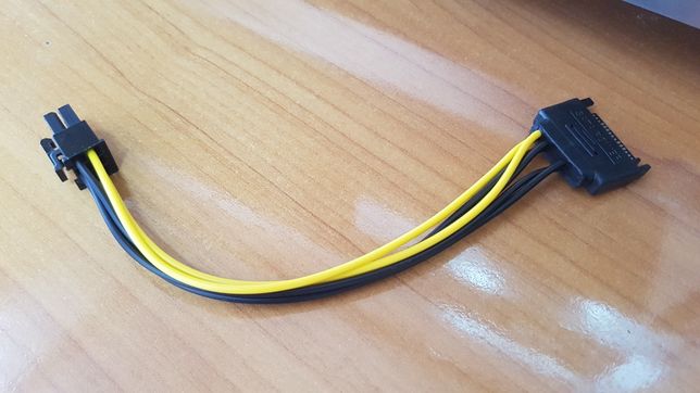 Adapter Sata - 6 pin PCIE