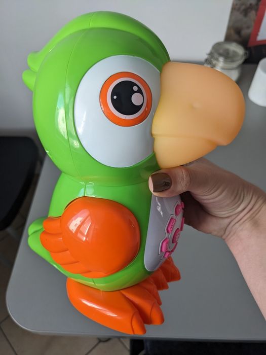 Інтерактивна іграшка папуга