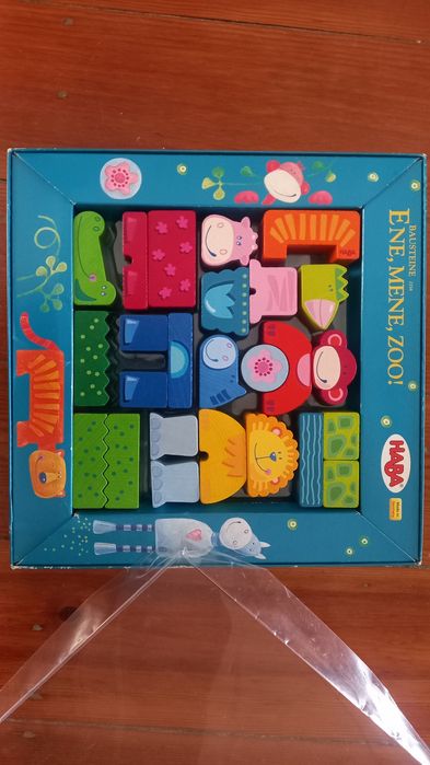 Brinquedo de madeira Zoo