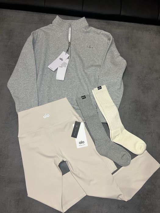 Світшот зіп худі Alo Yoga преміум якість