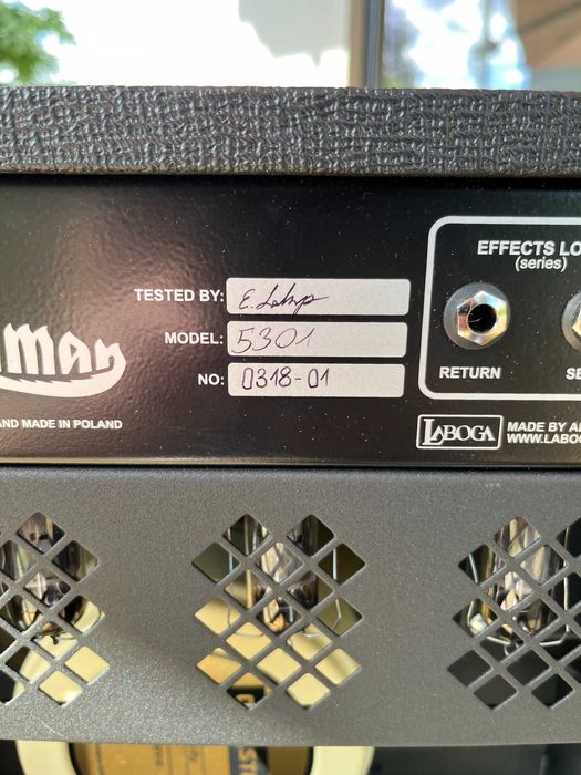 Laboga Caiman Combo MKII, Creamback G12H-75 16 ohm + twardy Case