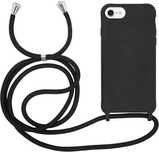 Silikonowe plecki etui na sznurku MyGadget do iPhone 6/6s/7/8/SE