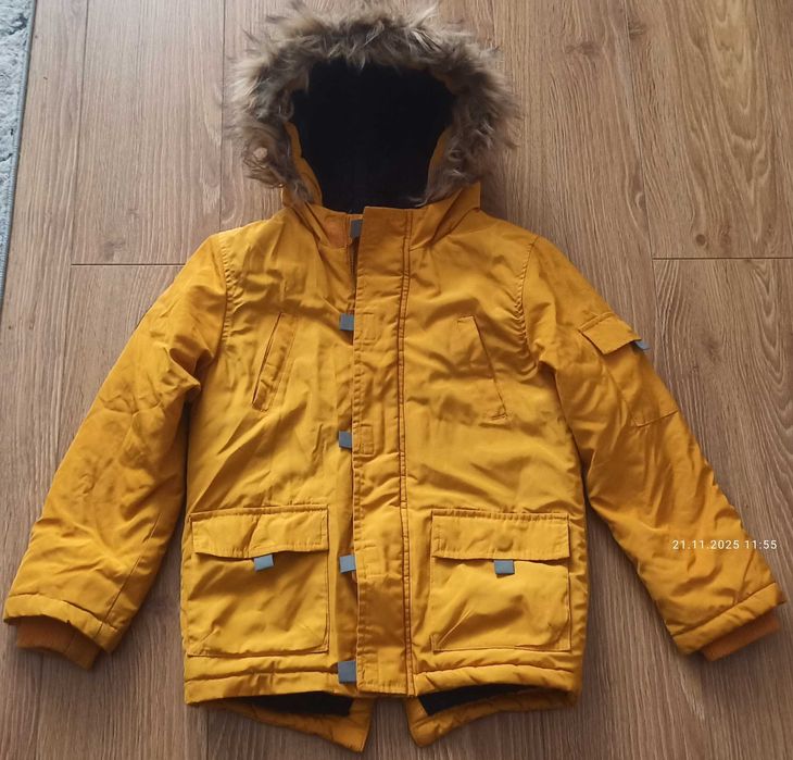 Kurta parka dla chłopca 7-8 lat na jesień-zime